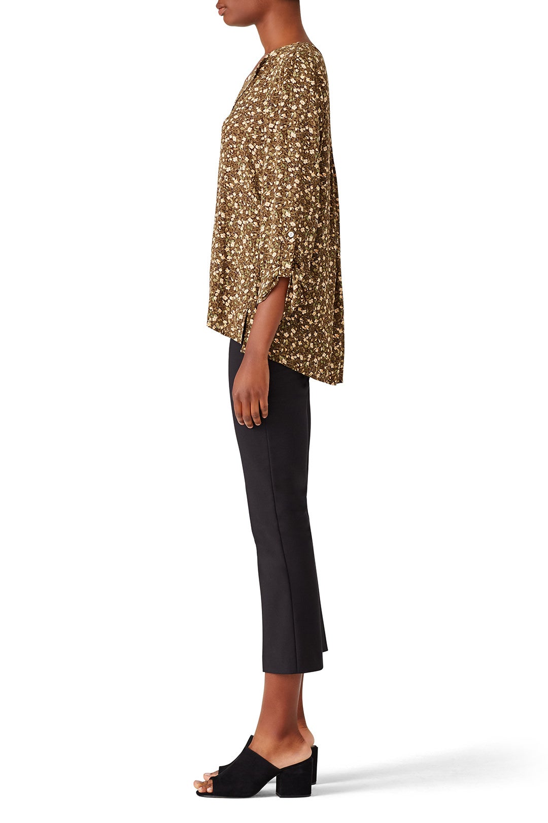 Back Pleated Blouse by B Collection by Bobeau 2