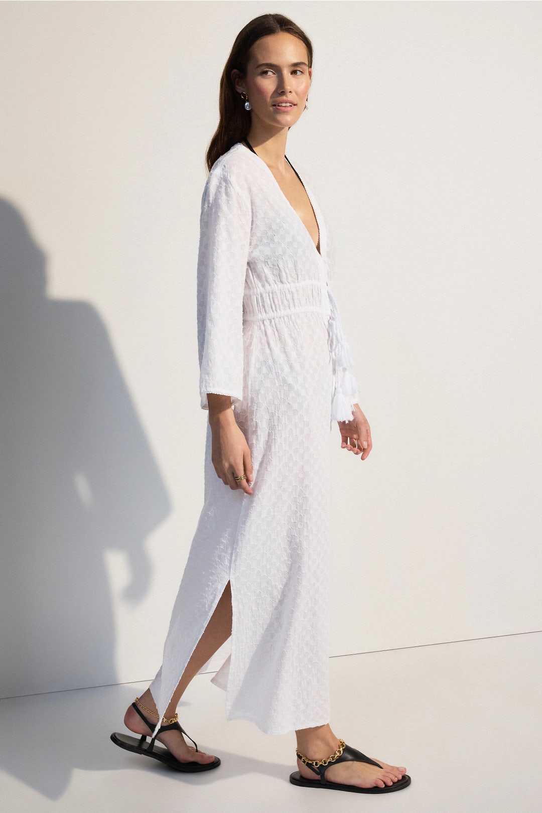 Fontelina Maxi Cover Up Dress by Sitano 1