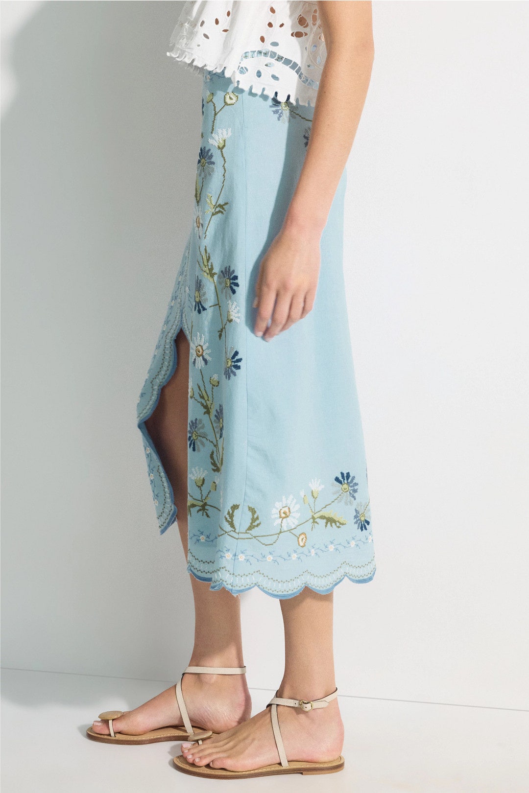 Audra Embroidery Skirt by Sea New York 1