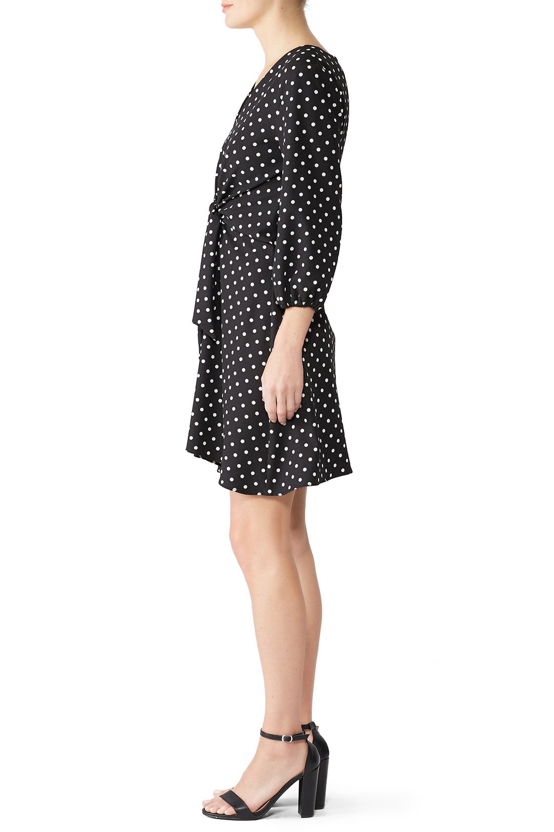 Polka Dot Tie Waist Dress by Slate & Willow 2