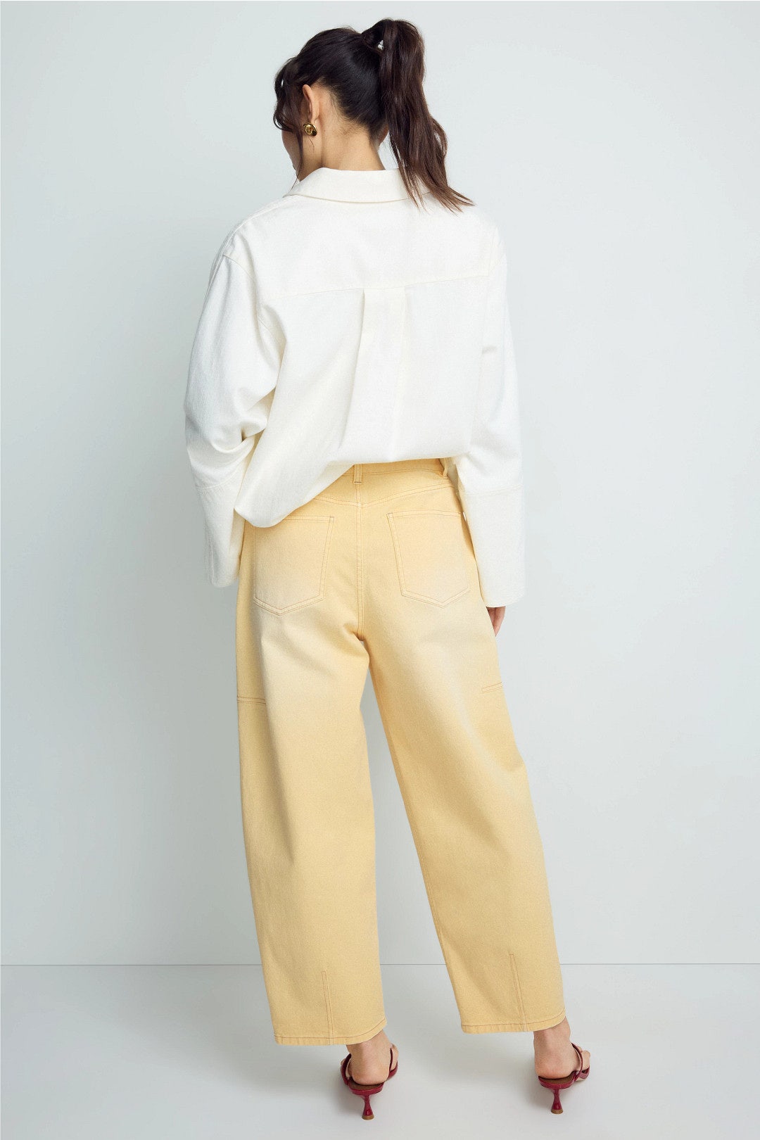 Yellow Ollie Jeans by Tanya Taylor 2
