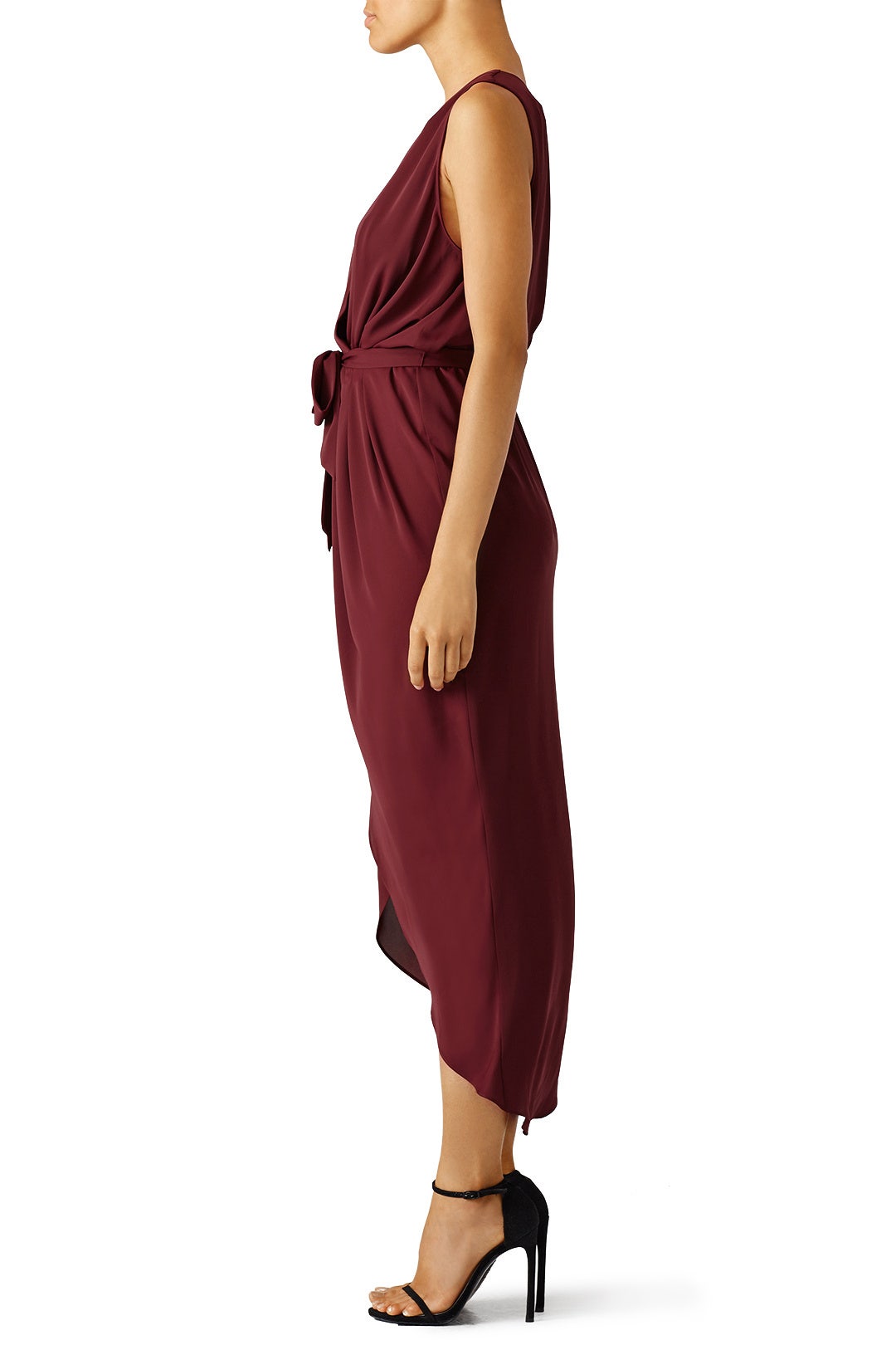 Burgundy Porter Dress by Amanda Uprichard 2