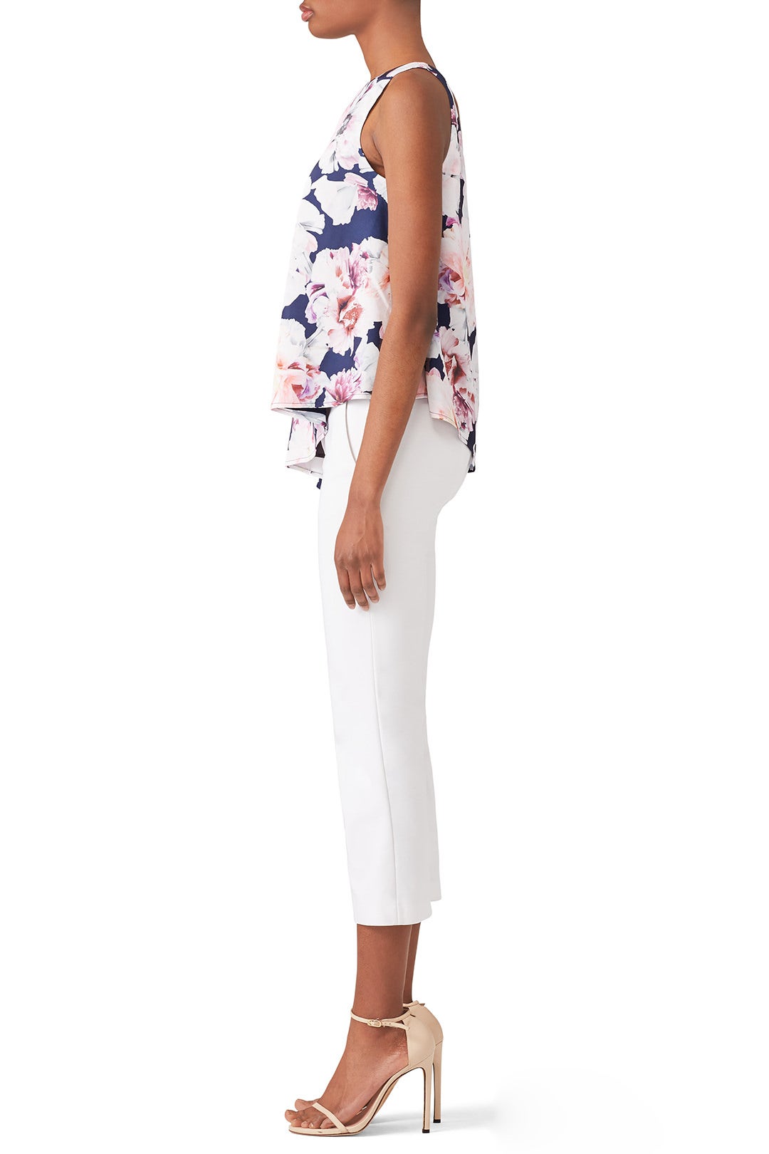 Floral Asymmetric Top by Cynthia Rowley 2