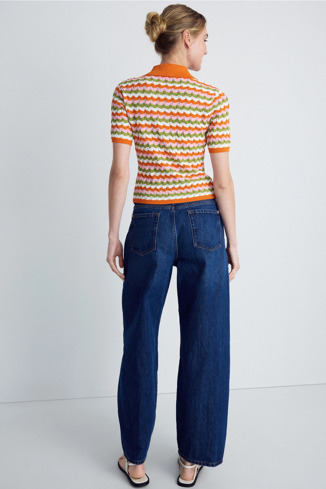 Crochet Collared Top by Ronny Kobo x RTR 1