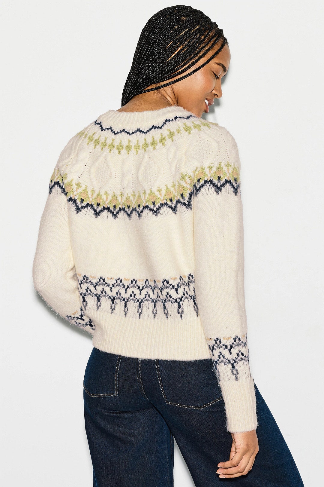 Astrid Fair Isle Cardigan by Fifteen Twenty 2