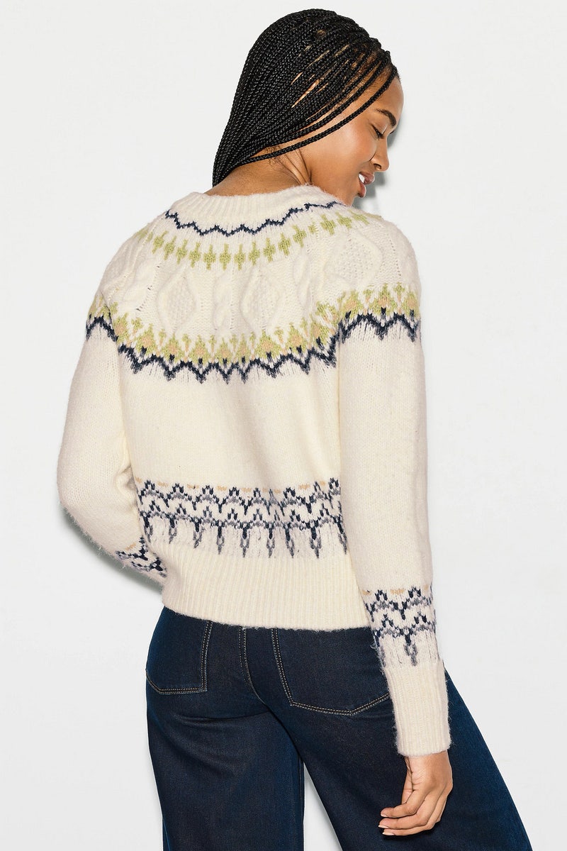 Astrid Fair Isle Cardigan by Fifteen Twenty - Photo 2