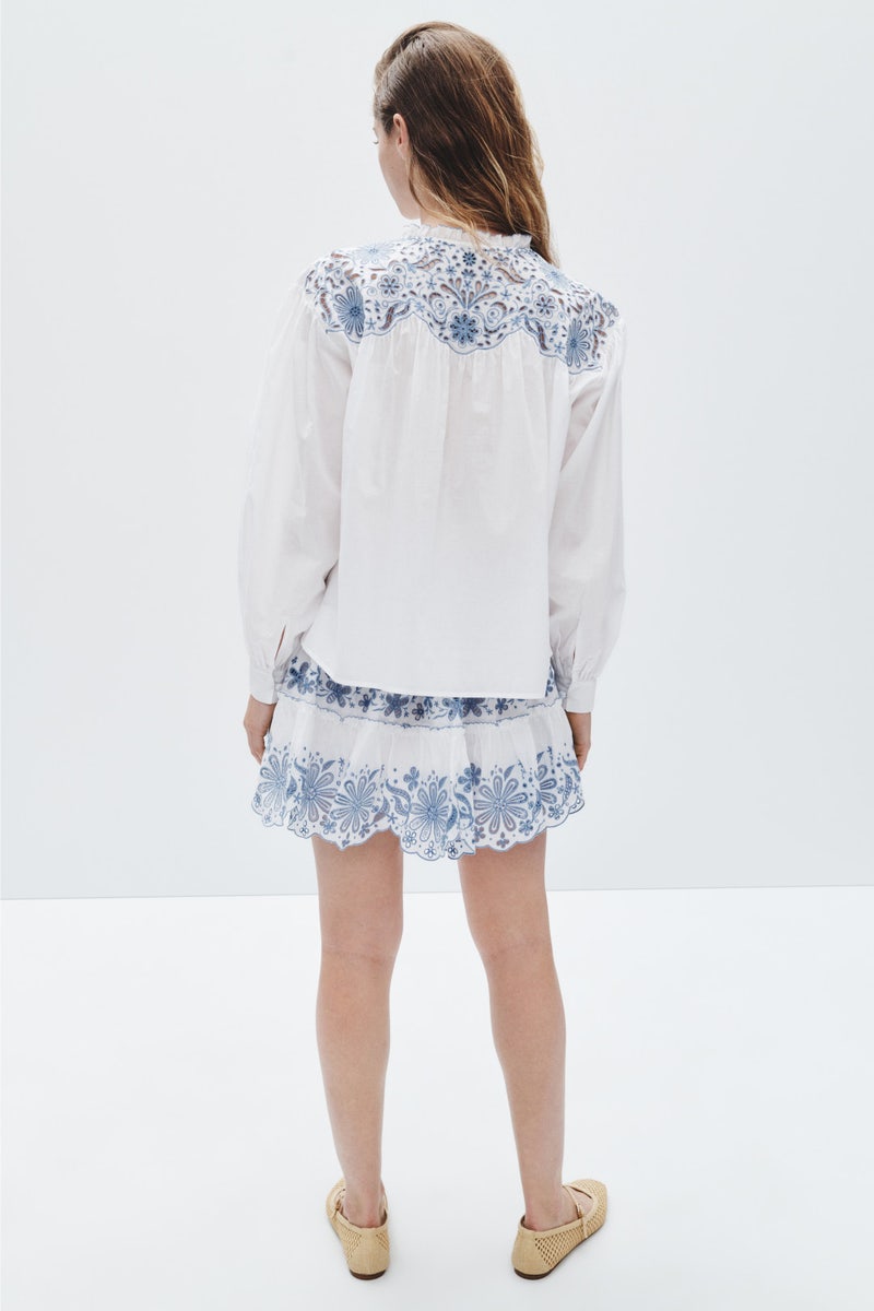 Floral Embroidered Blouse by kate spade new york - Photo 2