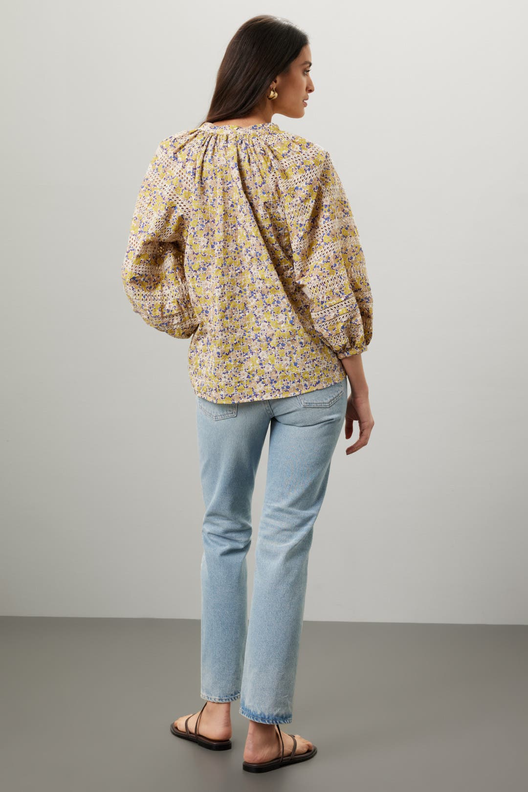 Lili Flower Top by Maje | Rent the Runway