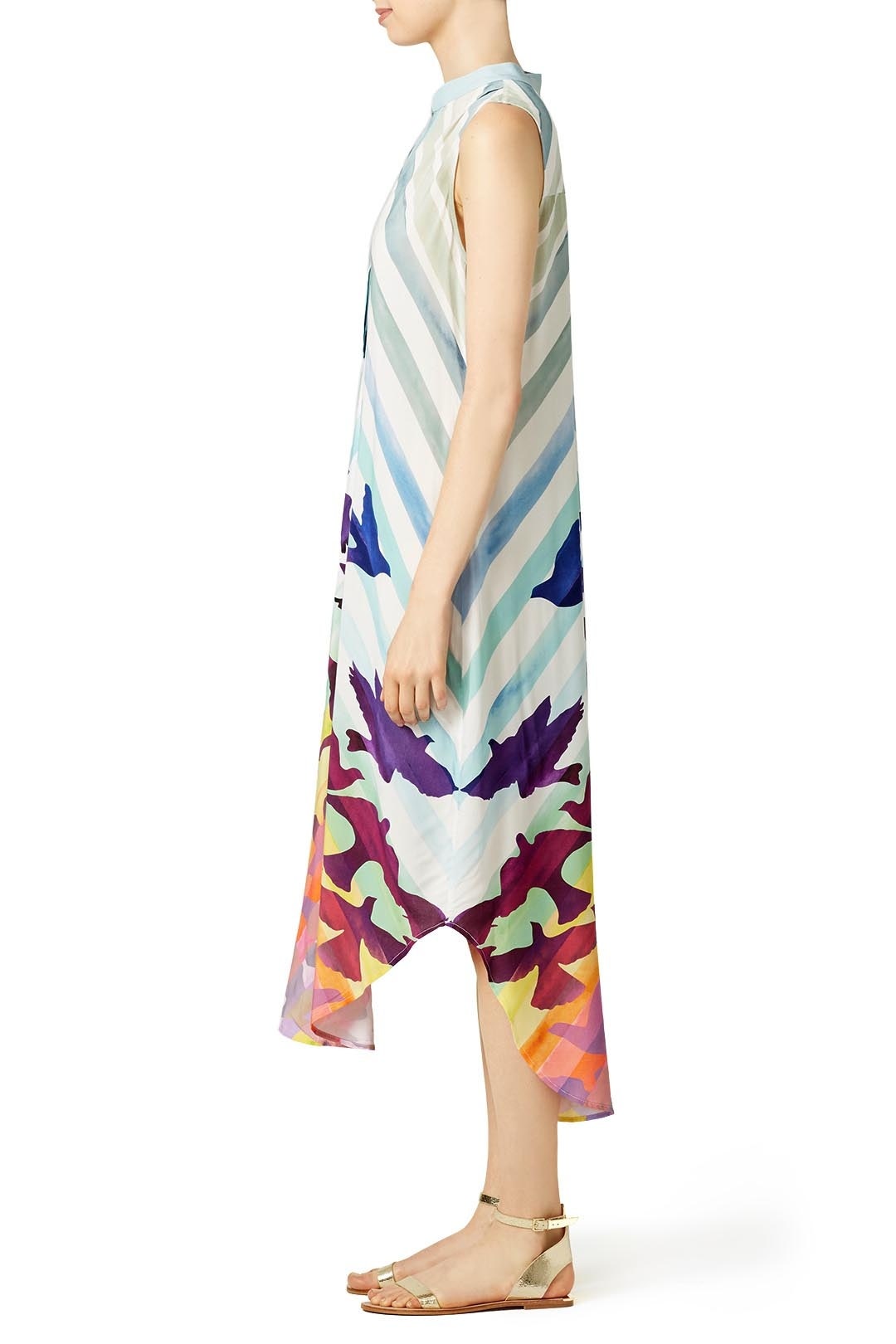 Sunset Flight Shirtdress by Mara Hoffman 1