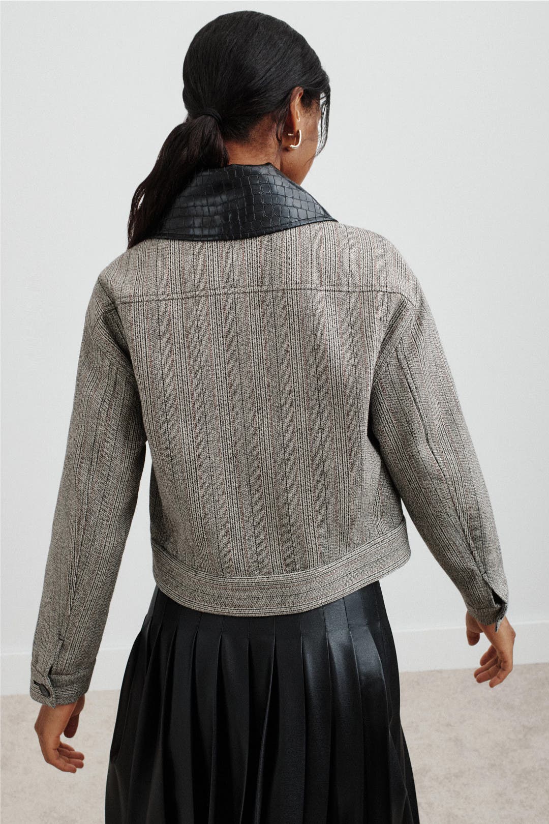 Tailored Jacket With Combo Collar by 3.1 Phillip Lim | Rent the Runway