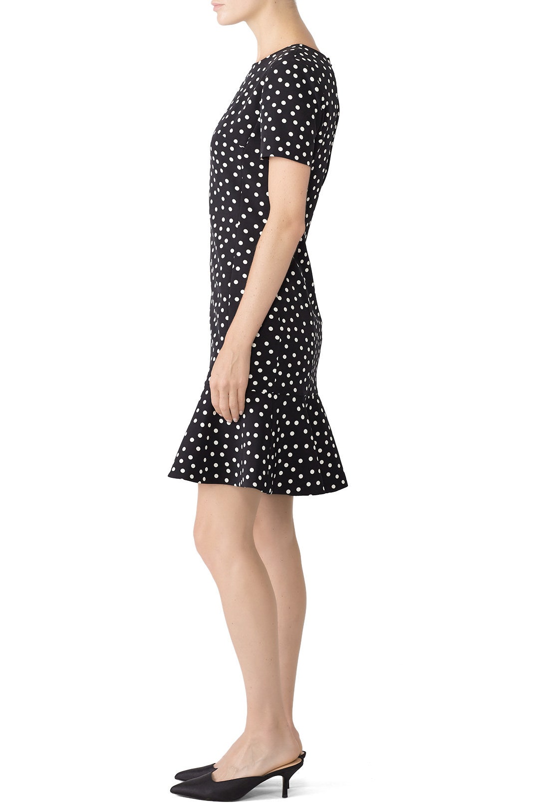 Black Polka Dot Dress by Slate & Willow 2