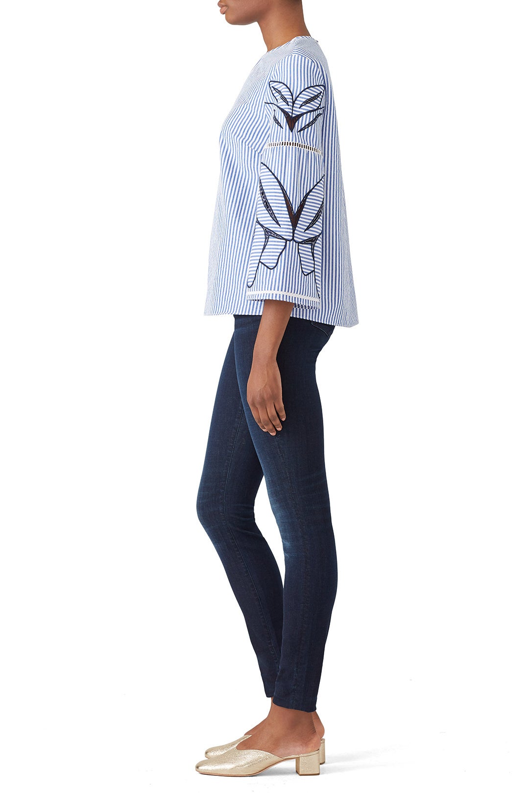 Blue Martine Top by Tanya Taylor 1