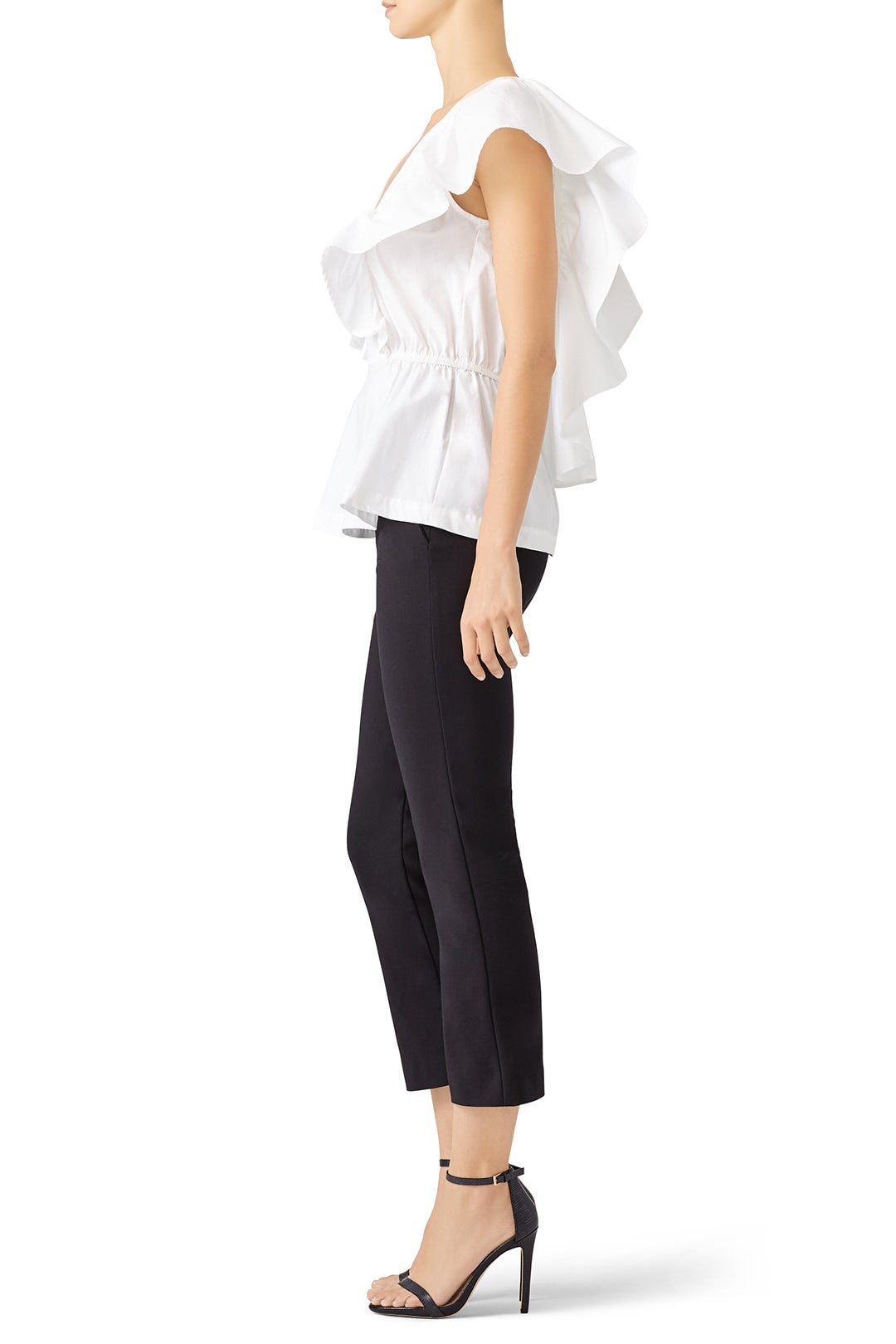 White Luscious Top by Trina Turk 2