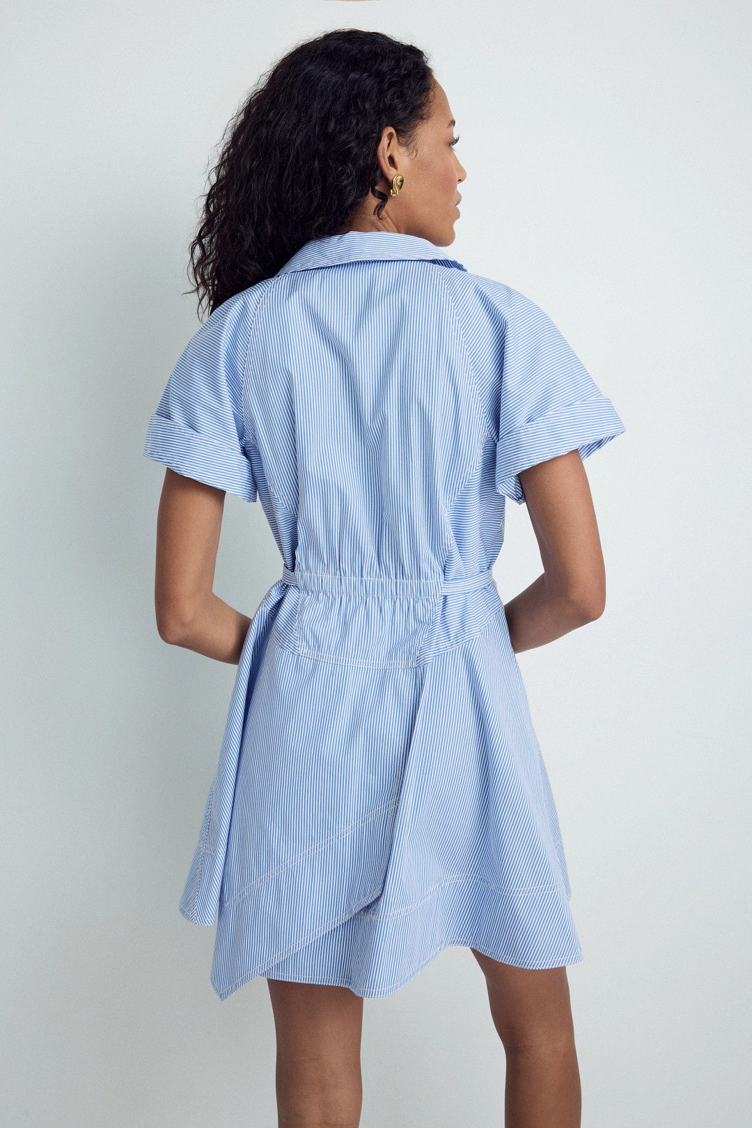 Julie Striped Mini Dress by A.L.C. 2