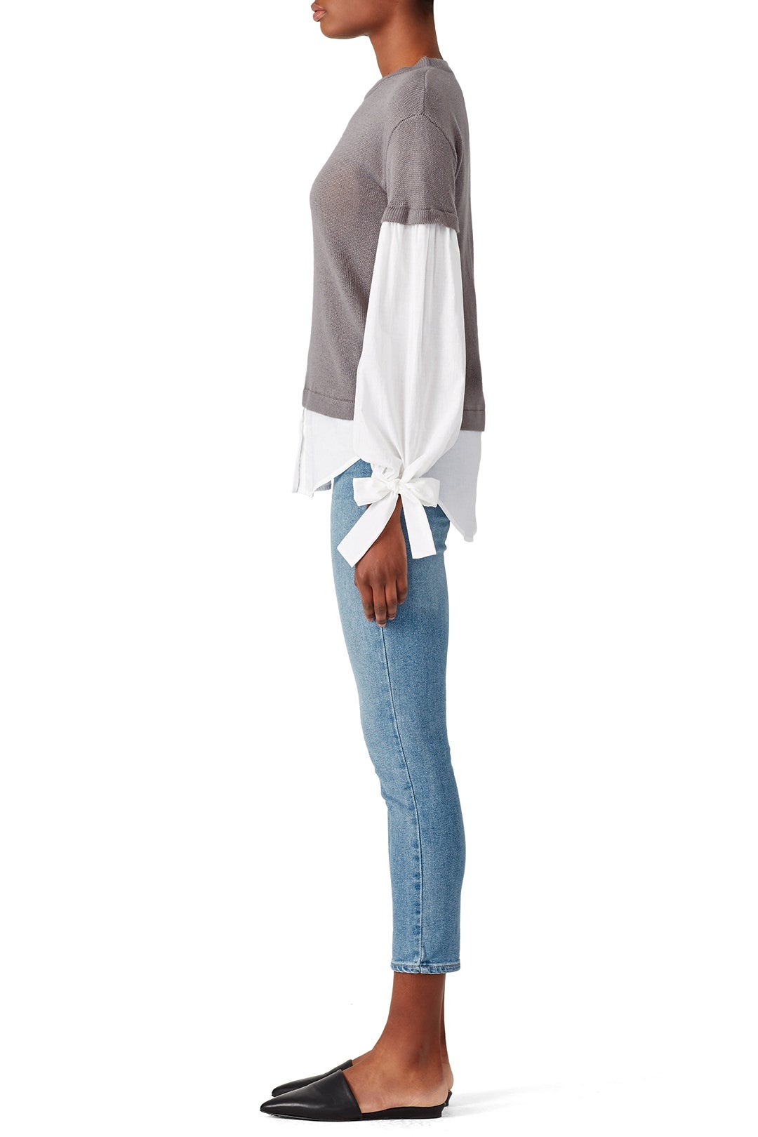 Grey Flare Sweater by devlin 1