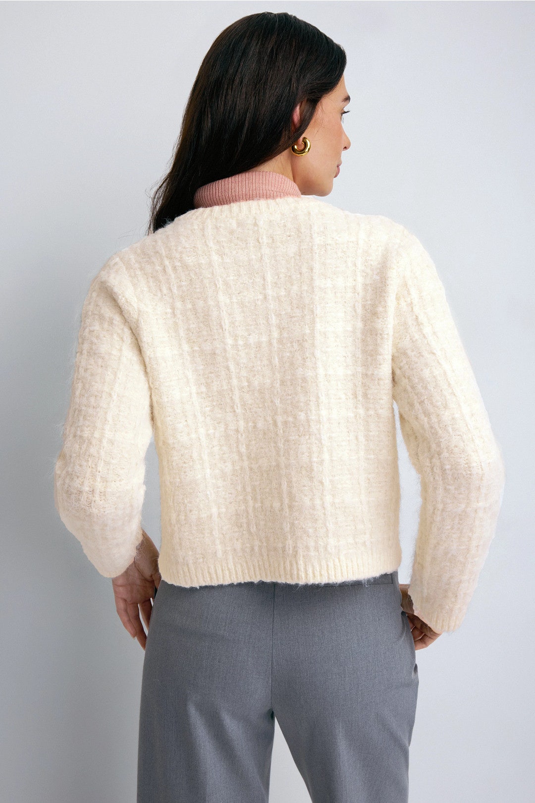 Textured Knit Cardigan by Peter Som x RTR 2