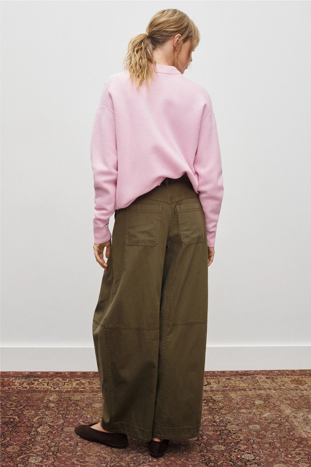 Edith Garment Dyed Barrel Jeans by Rebecca Taylor 2