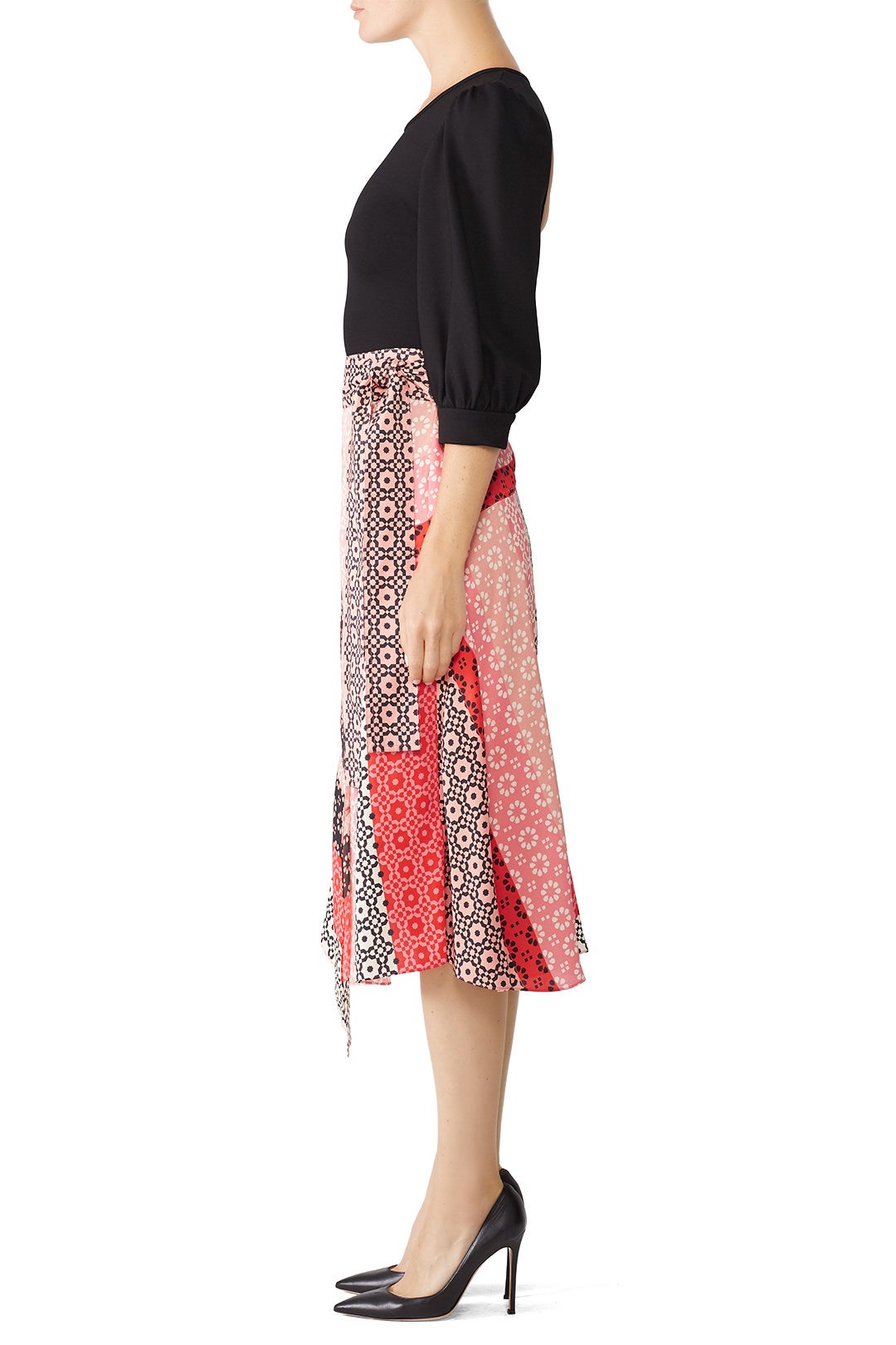 Carnation Wrap Skirt by Derek Lam 10 Crosby 1
