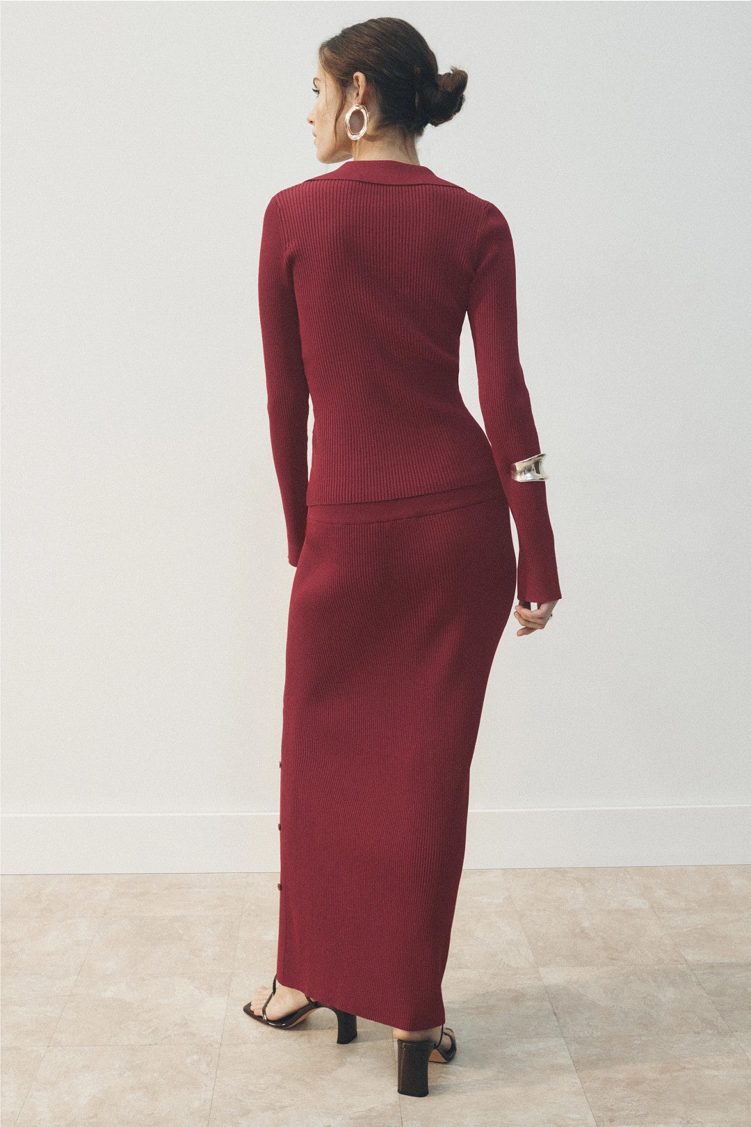 Rib Knit Skirt by SIMKHAI 2