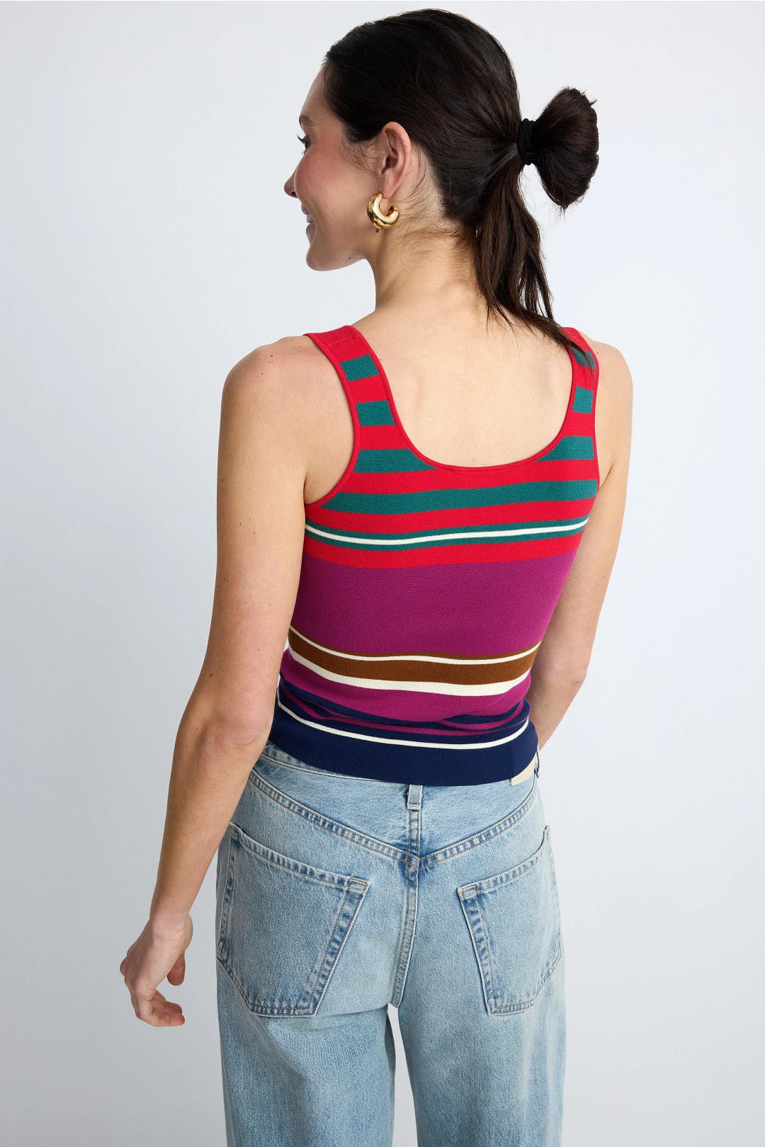 Germana Striped Knit Tank by Vanessa Bruno | Rent the Runway