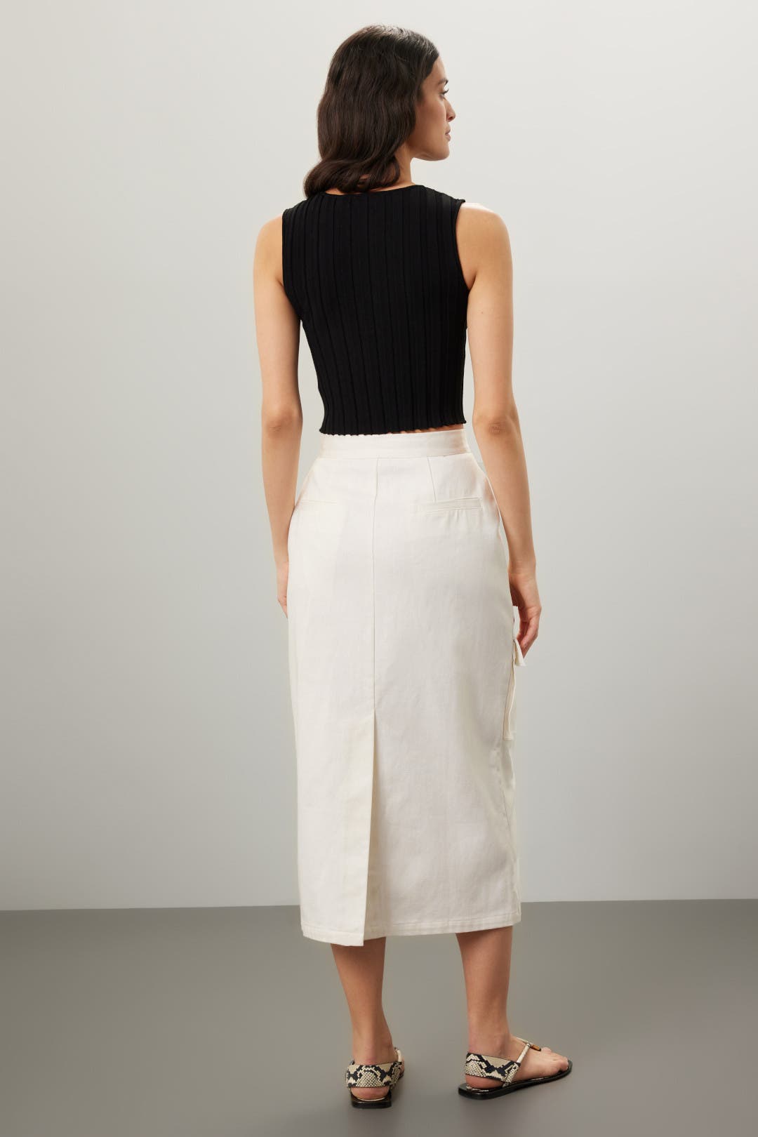 【関税&送料込】Chloe' Canvas Skirt Trousers Cinched Ankle Pant | CHLOÉ | elysewalker