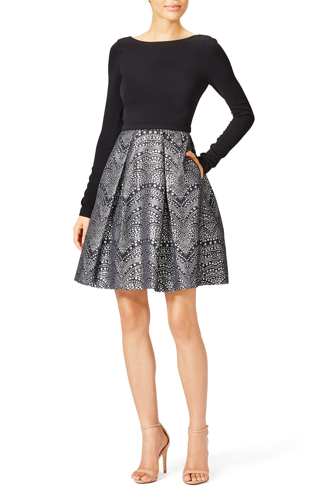 Nailhead Dress by Theia 2