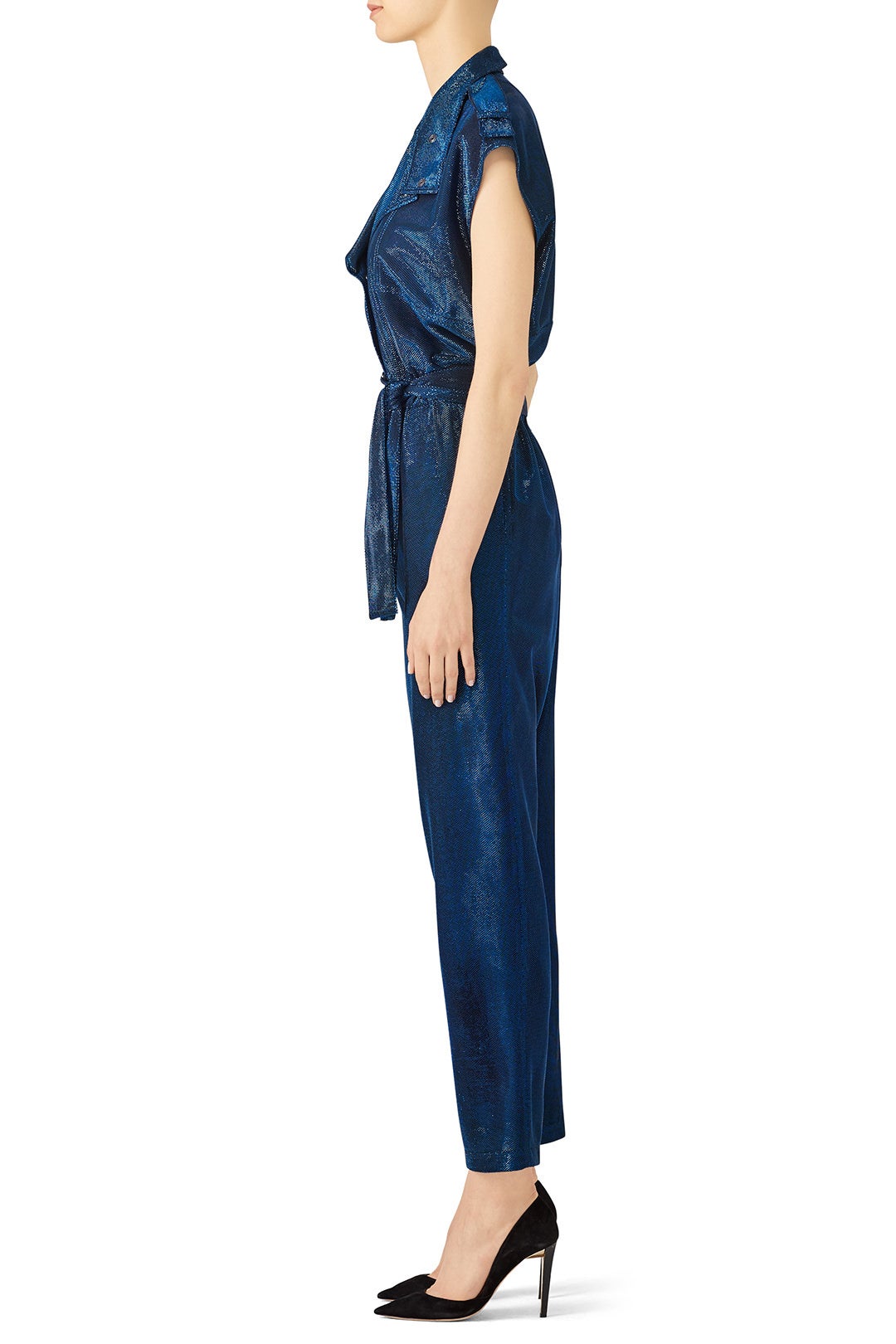 Retro Blue Jumpsuit by Carolina Ritzler 2