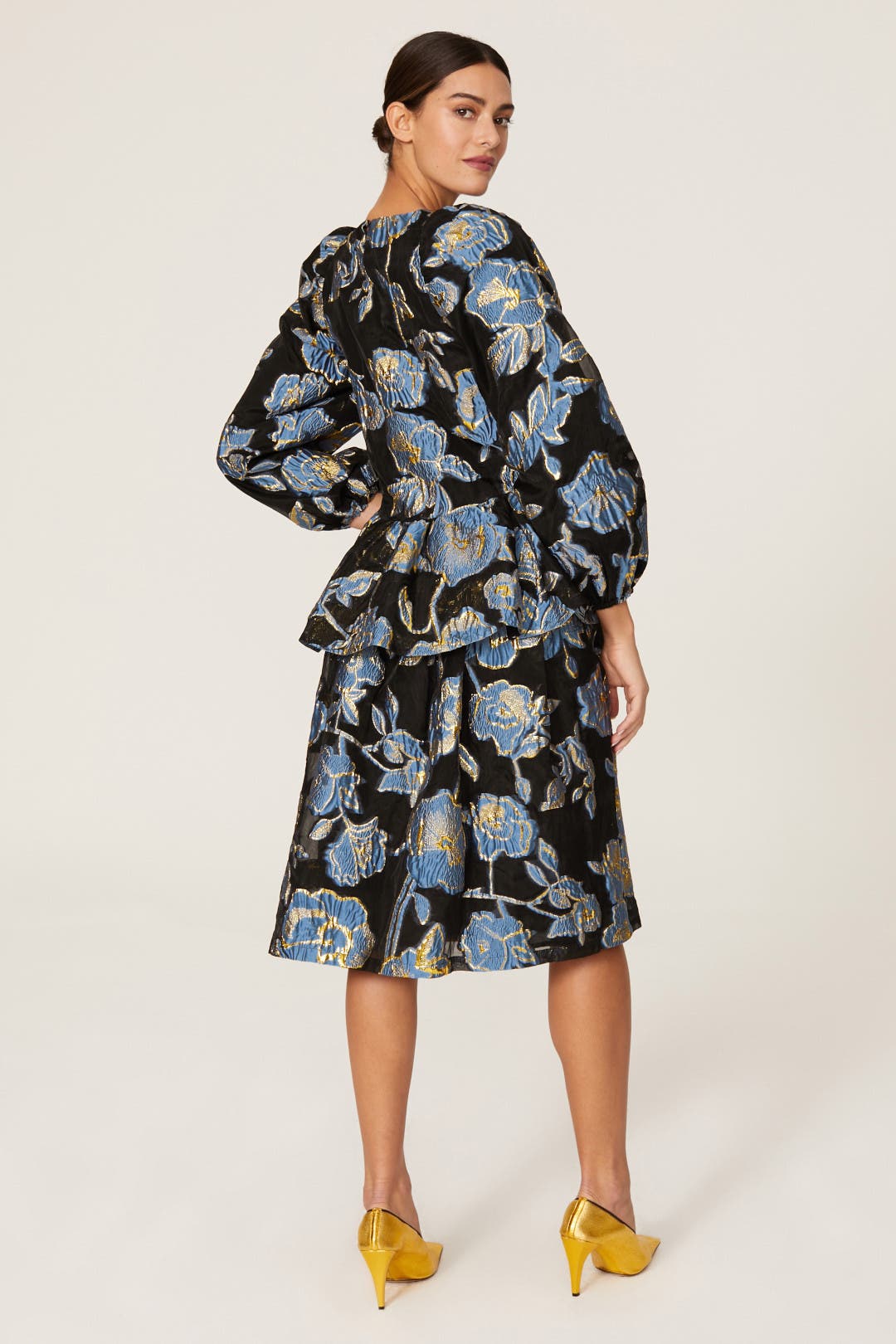 Jenny Puff Sleeve Blouse by STINE GOYA | Rent the Runway