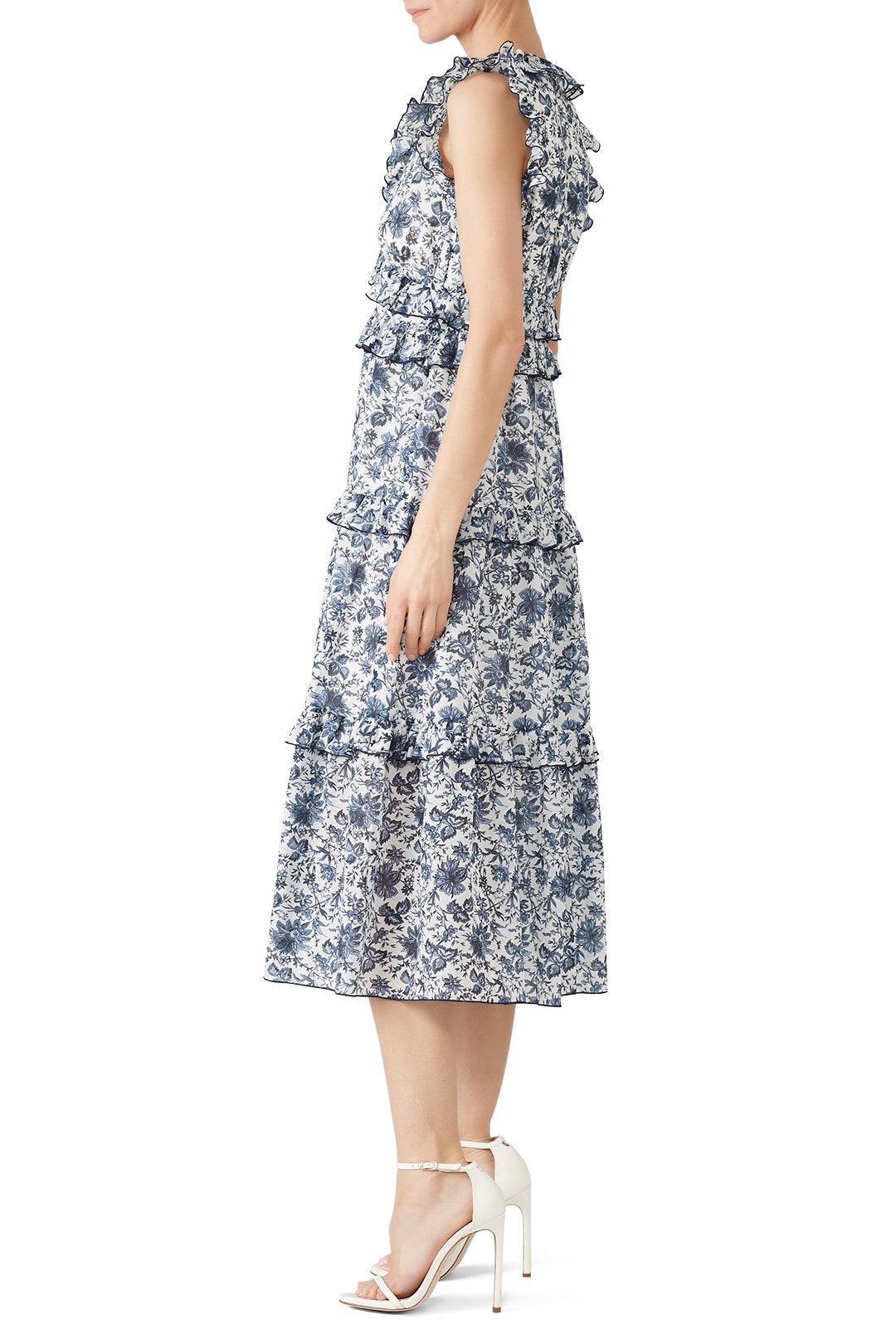 Carmen Ruffle Dress by Robert Rodriguez 2