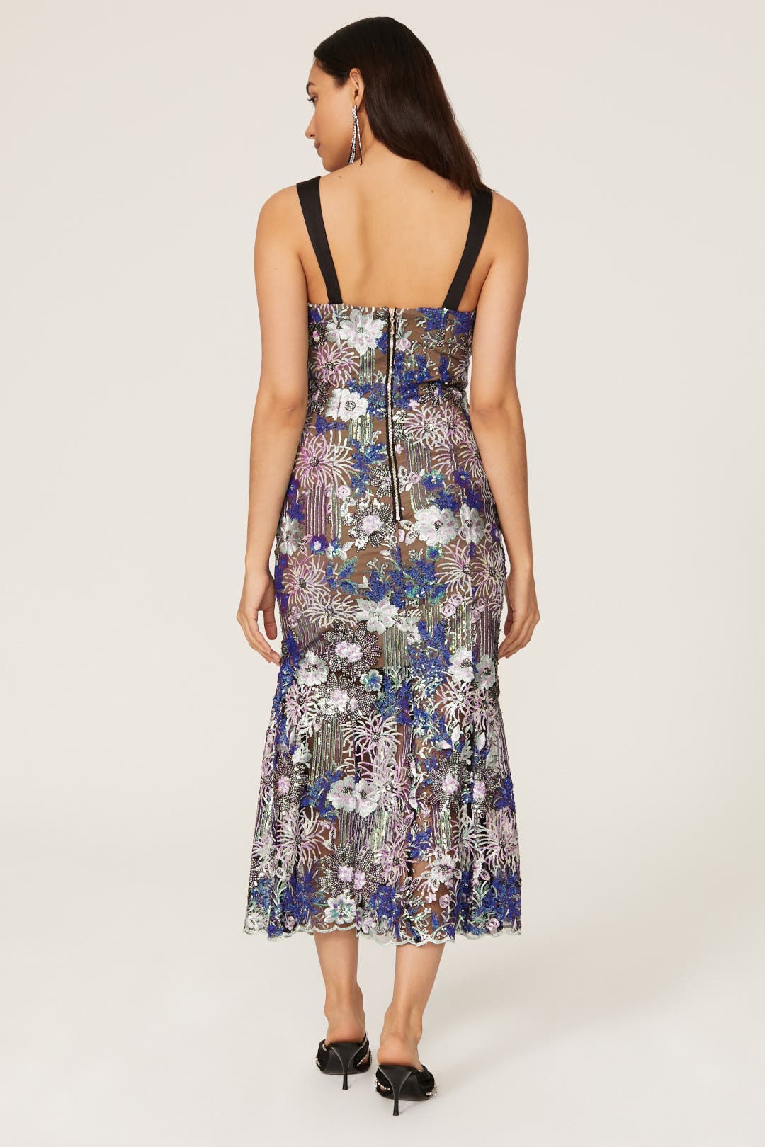 elliatt paige sequin mesh dress Buy Elliatt Multicolour Paige Dress in Sequinned Embroidery Mesh For Women Online