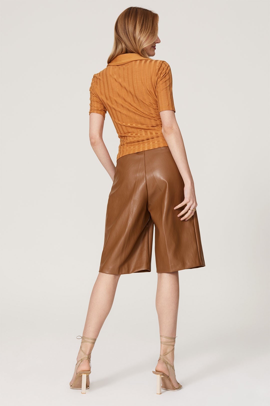 Terri Compact Ribbed Polo by SIMKHAI 1