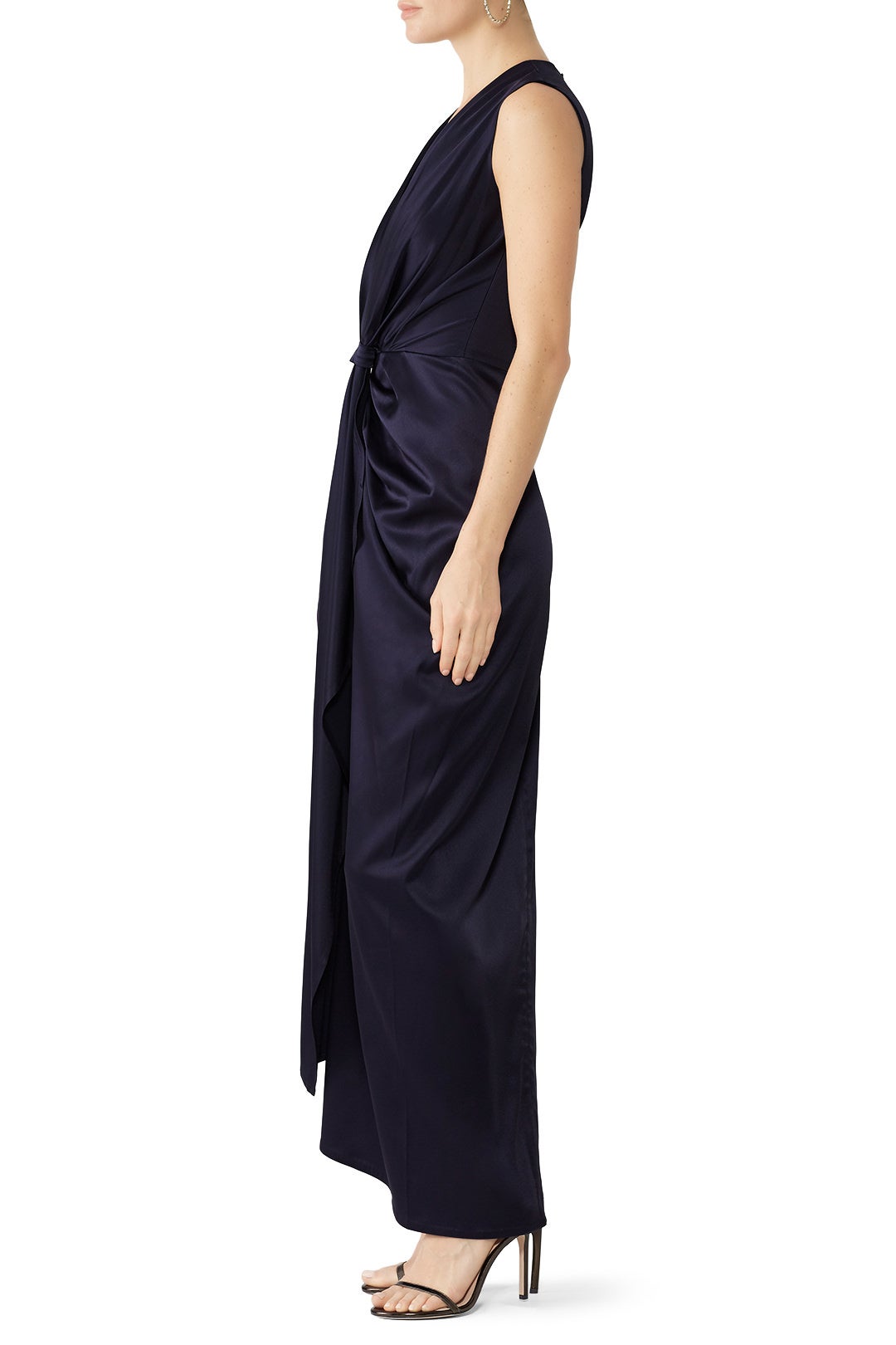 Draped Plunge Gown by Sid Neigum 2