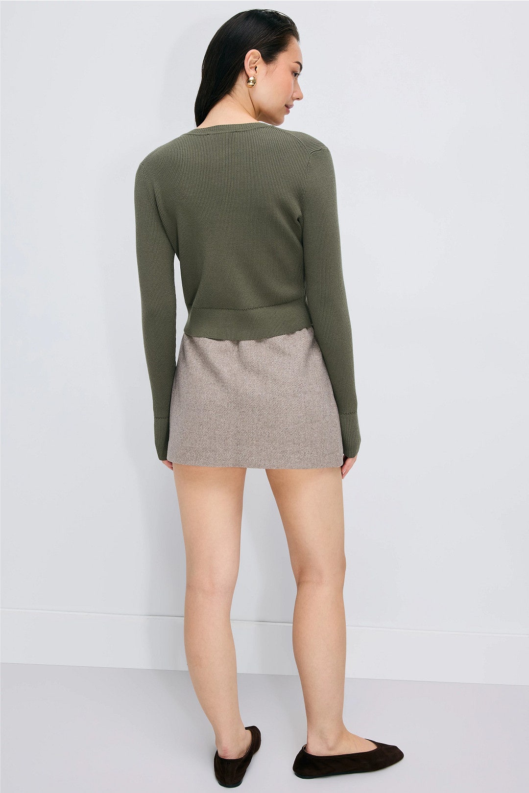 Crew Neck Cardigan by Toccin 2