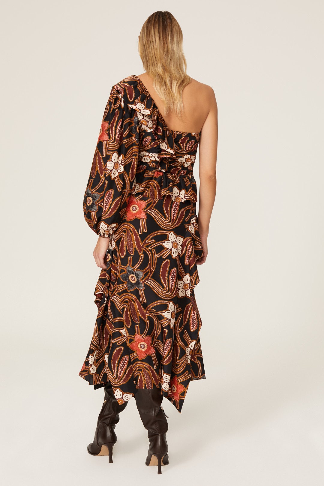 Mariam One Shoulder Dress by Ulla Johnson 2