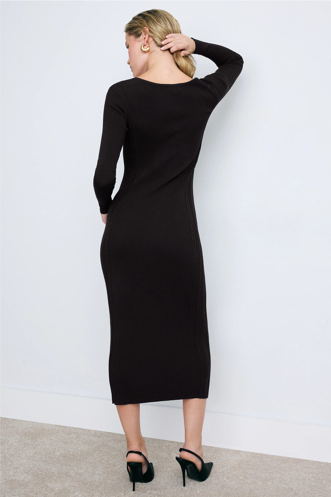 Ribbed Long Sleeve Sweater Sheath by Jason Wu x RTR 2