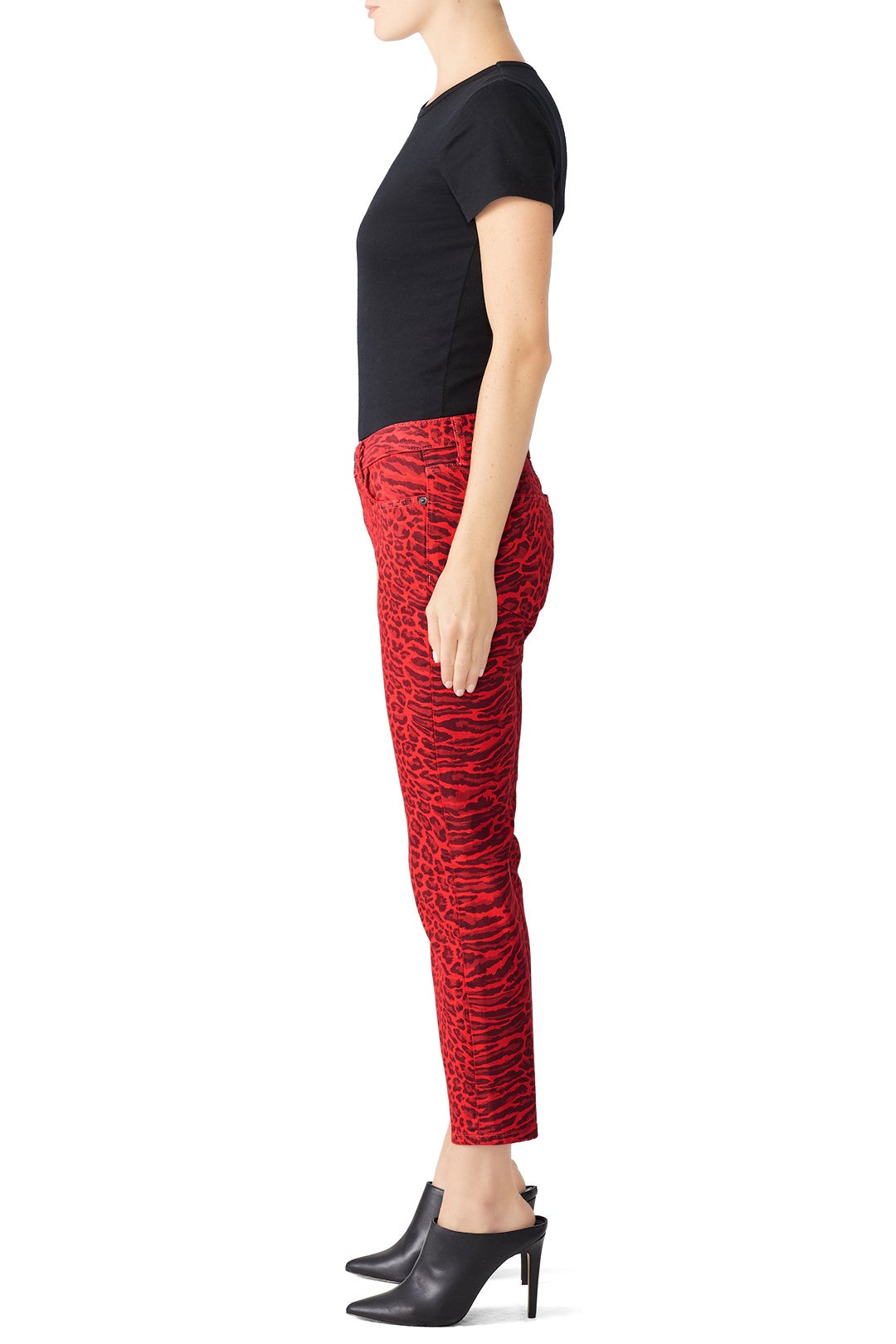The Stiletto Leopard Skinny Jeans by Current/Elliott 2