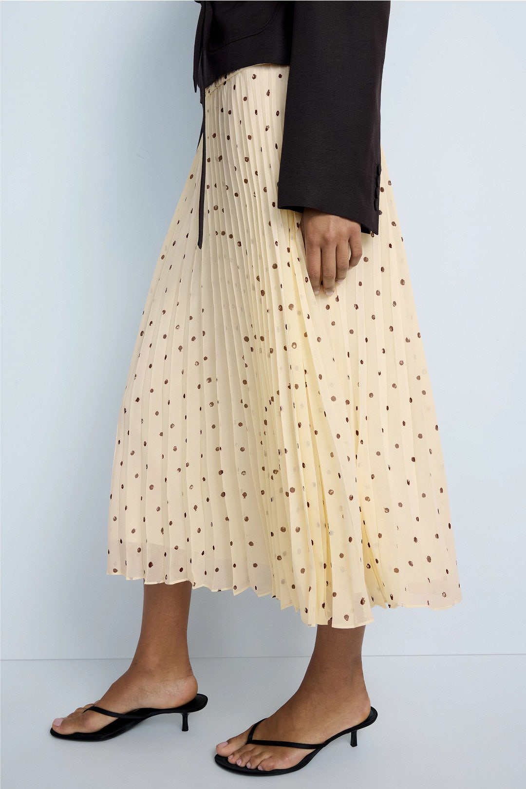 Polka Dot Midi Skirt by Jason Wu x RTR 1