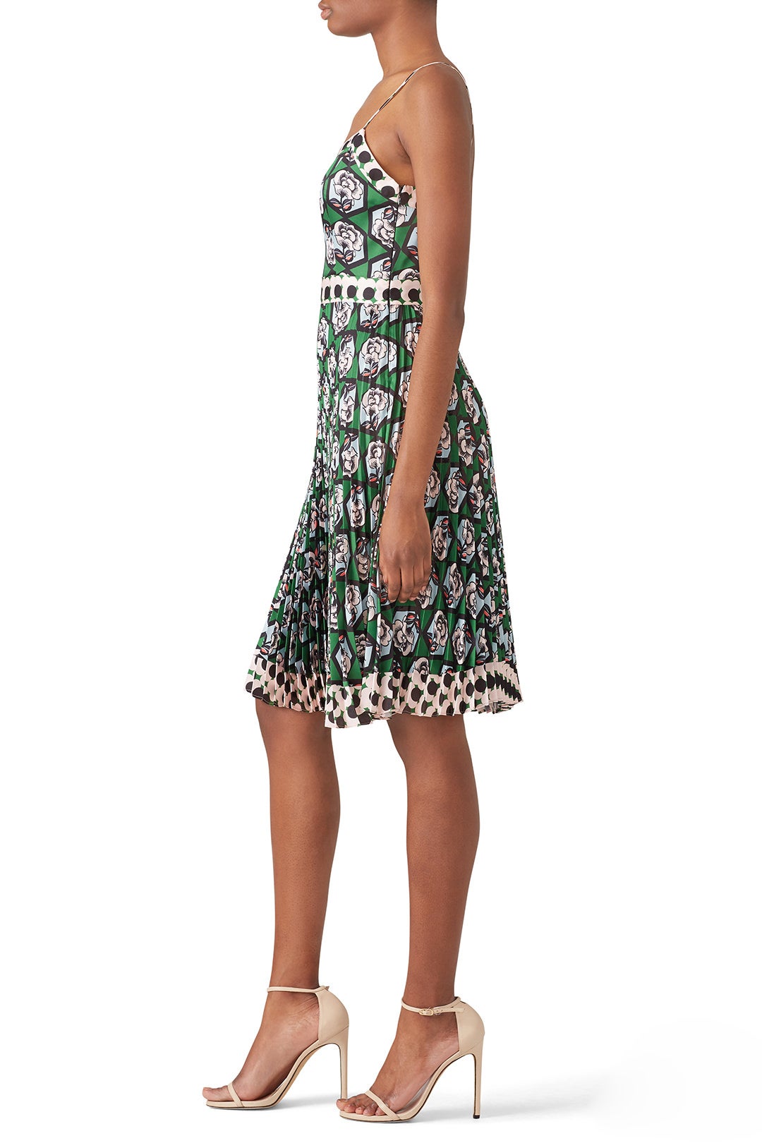 Hexagon Floral Jill Dress by Milly 2