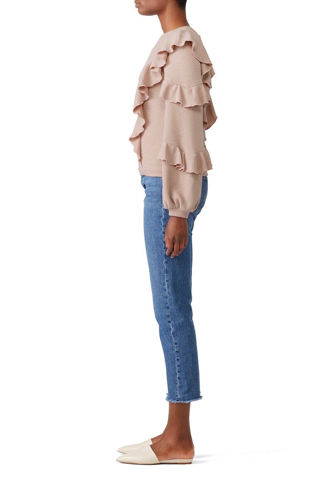 Blush Avian Sweater by Saylor 1