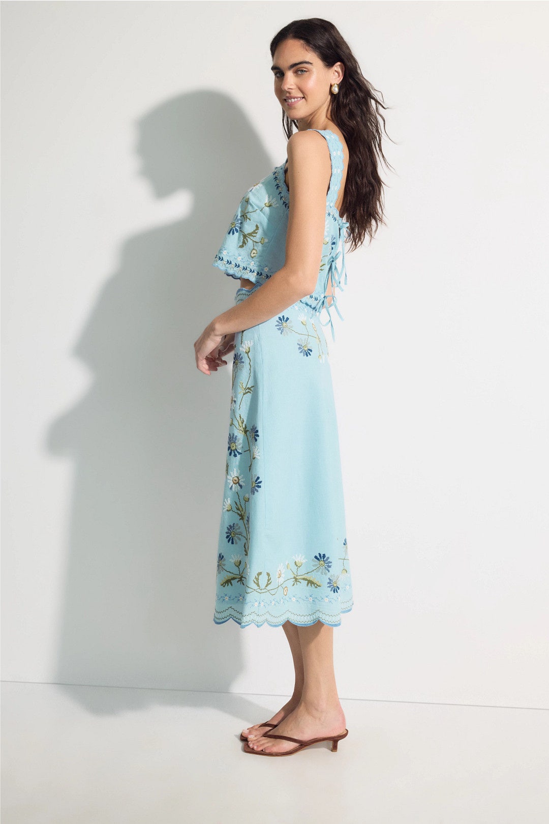 Audra Embroidery Tank Top by Sea New York 1