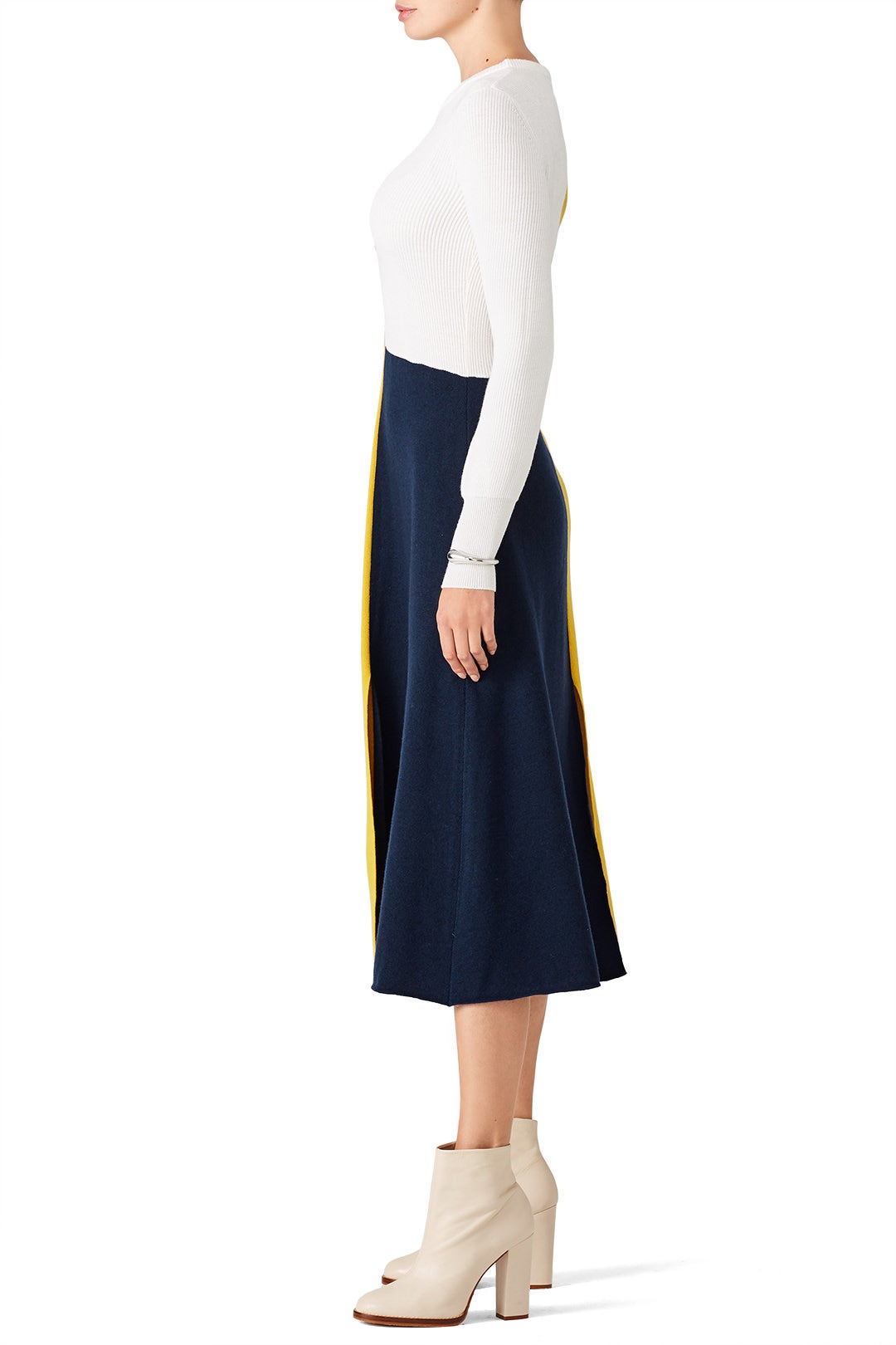 Colorblock Knit Dress by Cedric Charlier 2