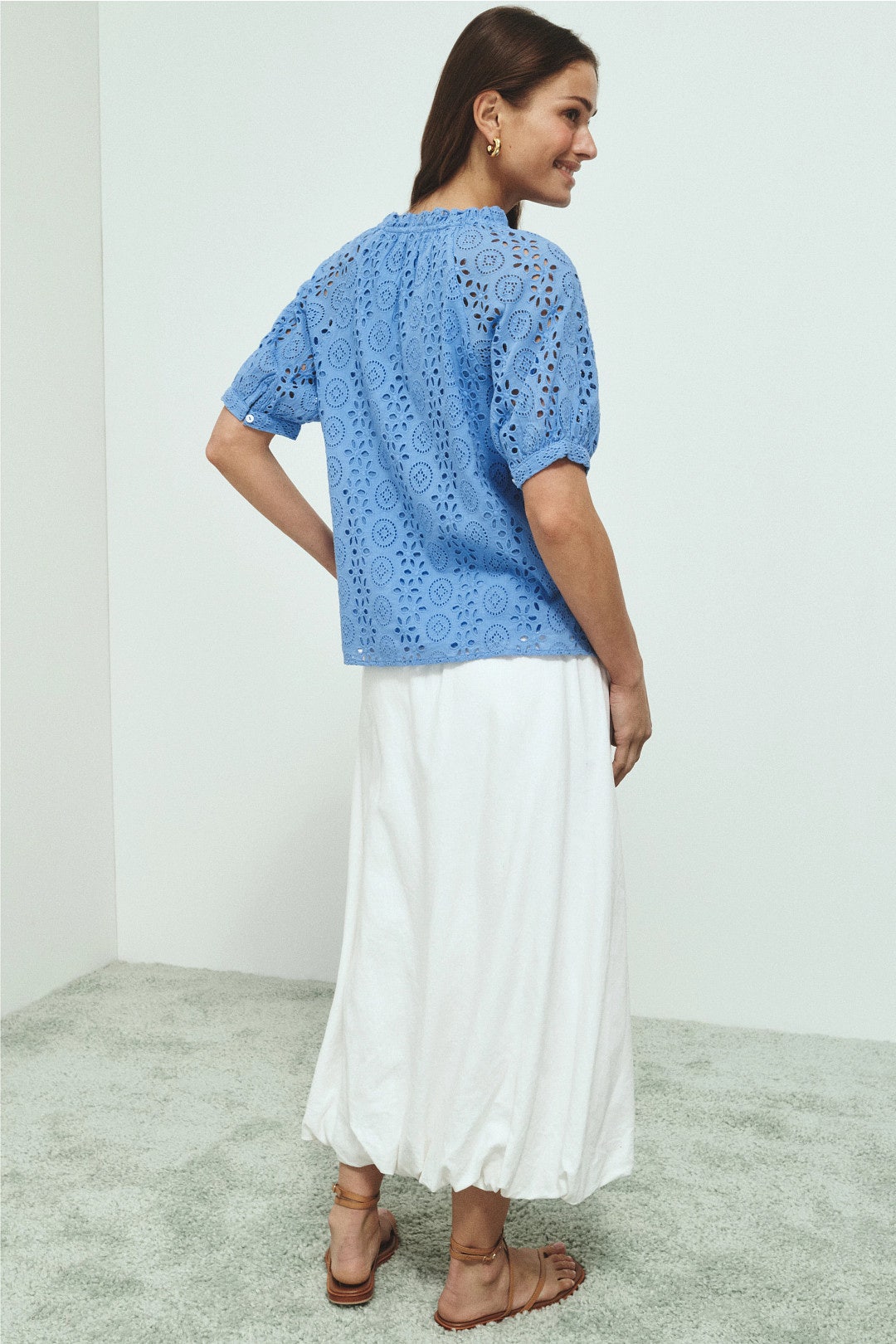 Kate Eyelet Blouse by Cleobella 1