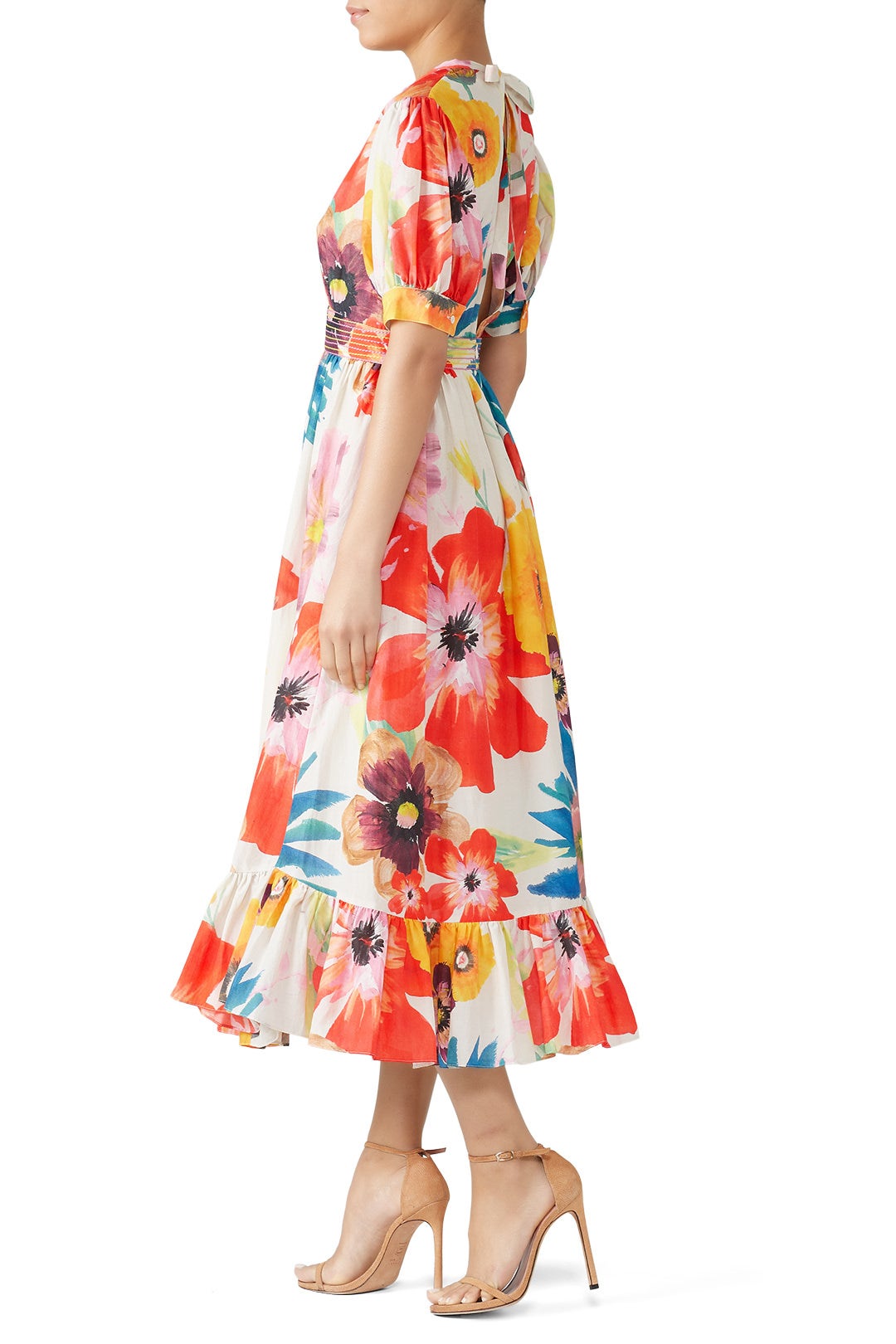 Multi Floral Greta Dress by CAROLINA K 2