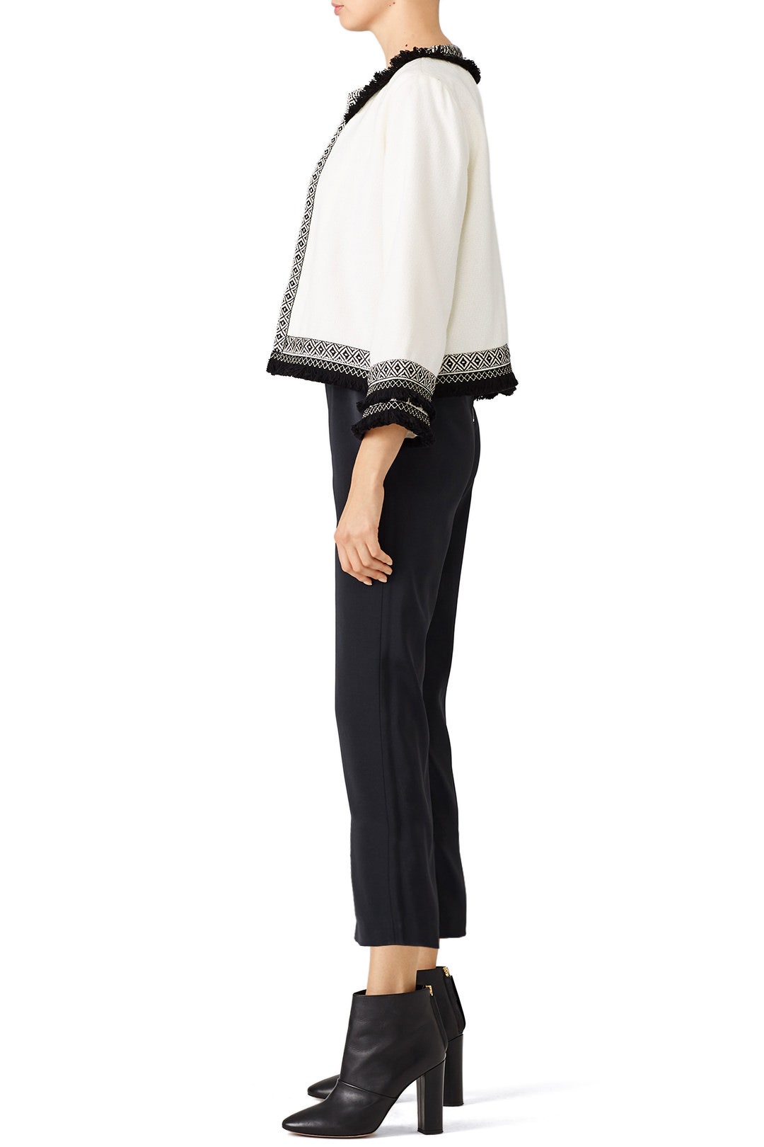 Textured Crop Jacket by cupcakes and cashmere 2