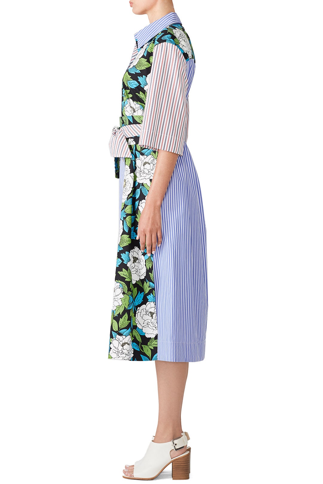 Mixed Print Shirtdress by Diane von Furstenberg 2