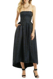 Madame Damask Dress by ML Monique Lhuillier