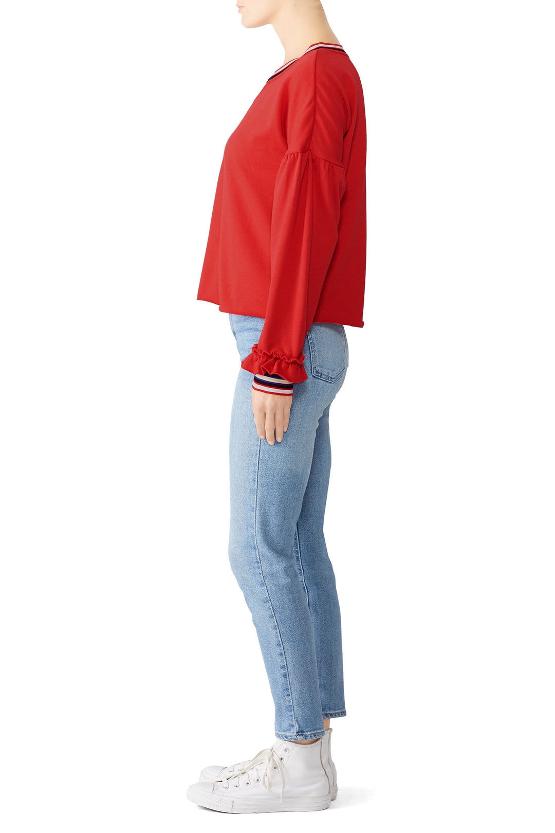 Red Jewel Sweatshirt by Rebecca Minkoff 2