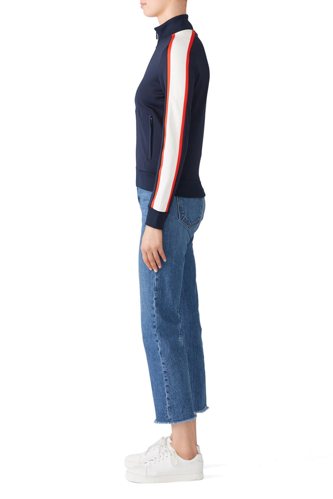 Navy Classic Track Jacket by Tory Sport | Rent the Runway