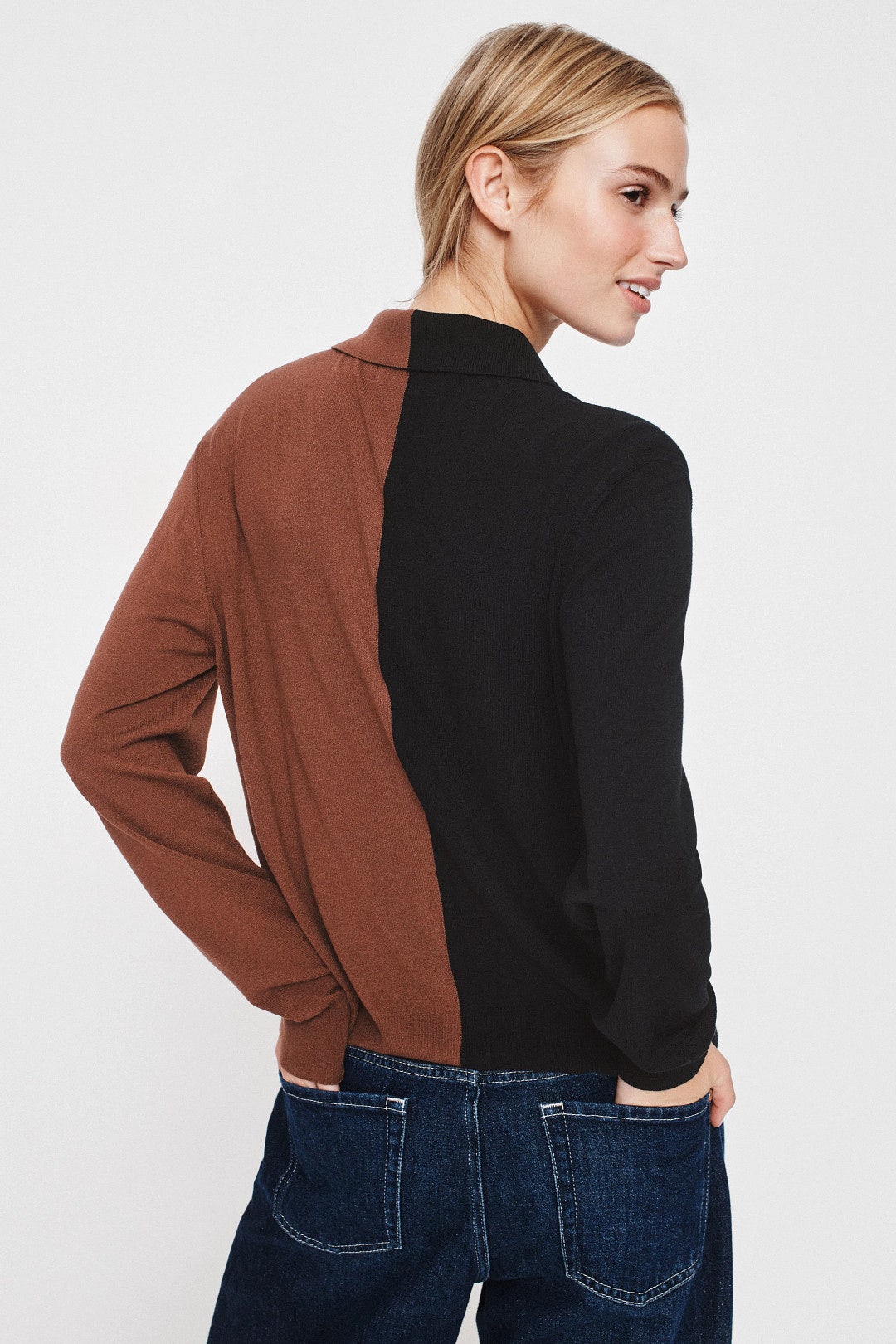 Holly Color Block Cardigan by Aldomartins 2