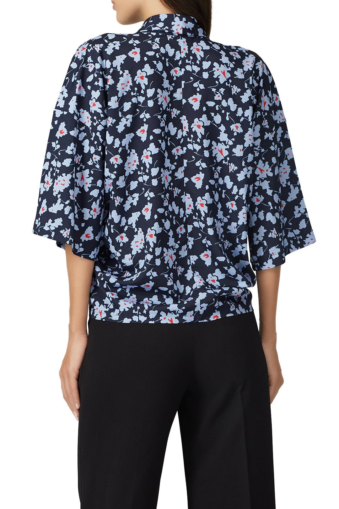 Floral Boxy Blouse by Derek Lam 10 Crosby x RTR 1